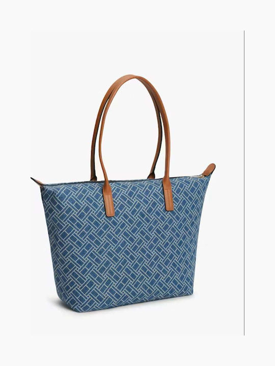 Tommy Hilfiger Tommy Γυναικεία Tote Τσάντα Υφασμάτινη