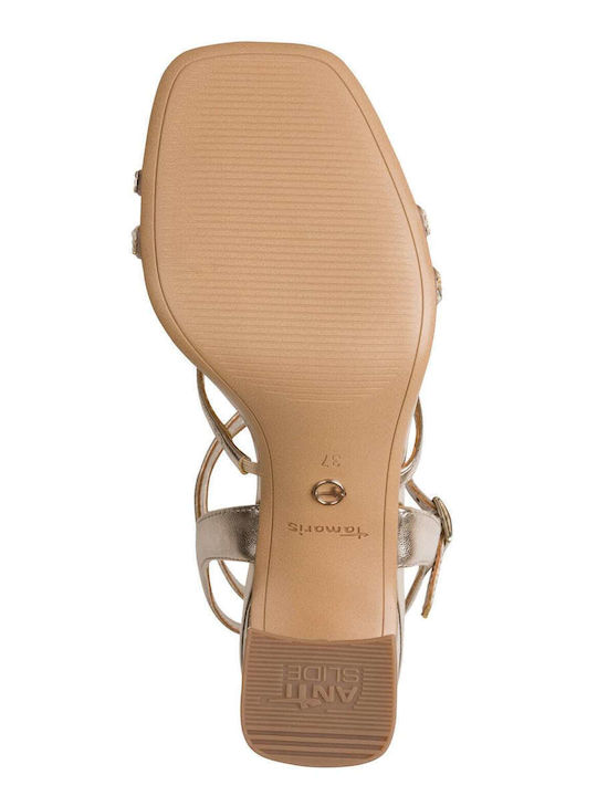 Damen Sandalen Gold