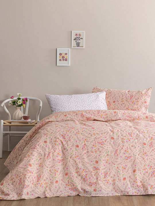 Palamaiki Fl6303 Set Pillowcases with Envelope Cover Pink 52x72cm