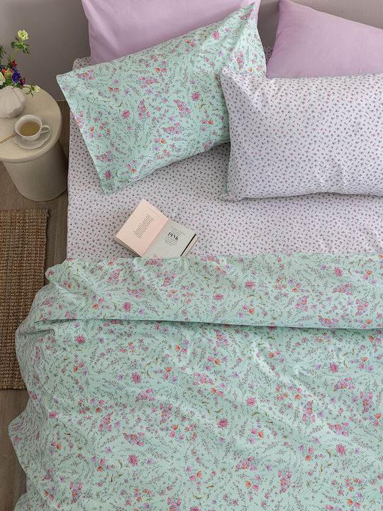 Palamaiki Fl6304 Set Pillowcases with Envelope Cover Purple 52x72cm