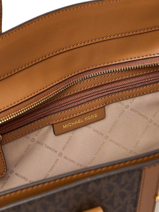 Becca Γυναικεία Τσάντα Tote Χειρός Καφέ