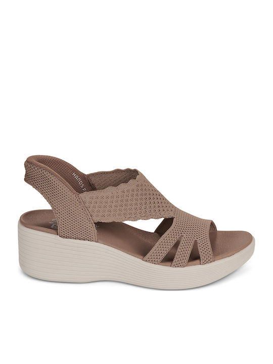 Parallel Lite Summer Invite Damen Flache Sandalen Braun