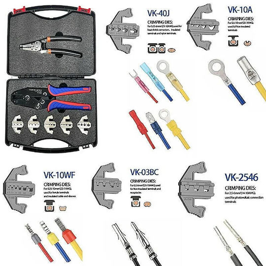Generic Electricians Crimping Tool Kit