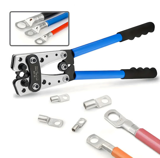 Crimping Pliers Cables Copper Aluminum Ends Zola Working Range 6-50 Mm² 39 Cm