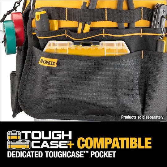 Dewalt Tool Organizer 37 Pockets Loops Tool Storage Including Toughcase Pocket Dwst560109