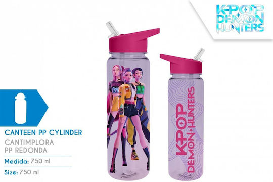 Educational Toy Kids Euroswan Sports Bottle Pp 750ml K-pop Demon Hunters