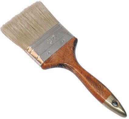 Perie Din Păr Natural Mâner Lacuit 2.5