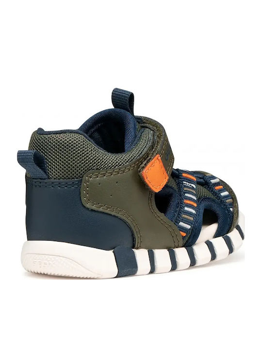 Anatomisch Grün Kinder-Sandalen