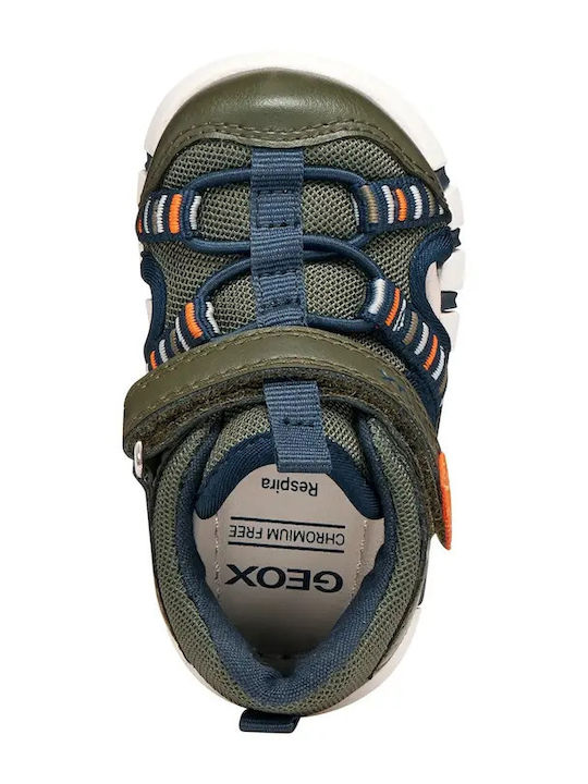 Anatomisch Grün Kinder-Sandalen