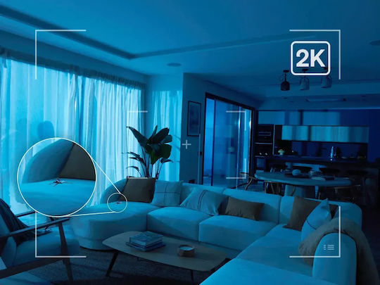 Philips Hue Secure IP Überwachungskamera Wi-Fi Full HD+ 4MP mit bidirektionaler Kommunikation