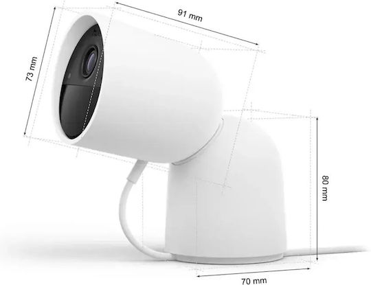 Philips Hue Secure IP Überwachungskamera Wi-Fi Full HD+ 4MP mit bidirektionaler Kommunikation