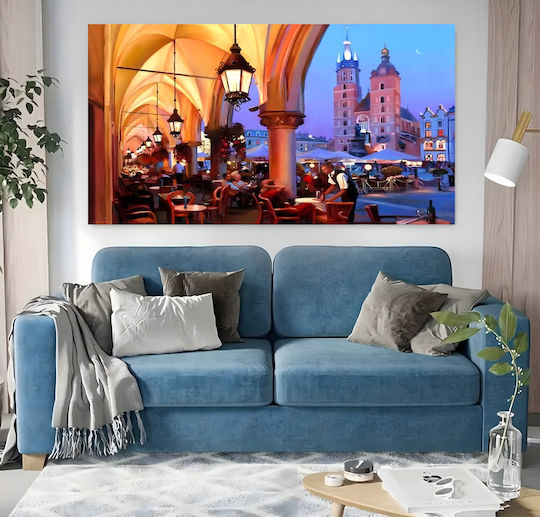 Mosaic De Diamante XXL Gobelin Peisaj Oraș Vechi Cracovia 120 X 60 Cm