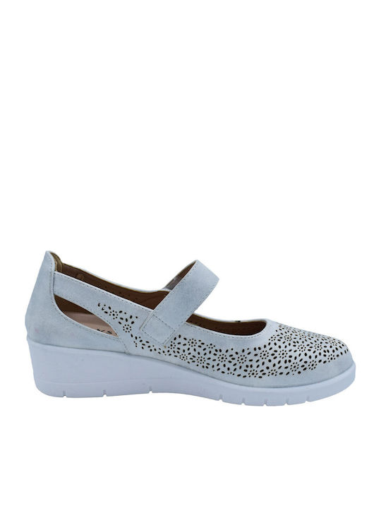 Women's Ballerina Shoes In Beige Colour