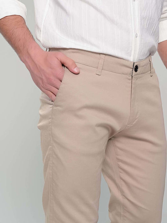 Pantalon Barbat Chino Bej