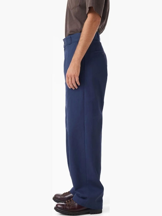 Work Pant Παντελόνι σε Loose Εφαρμογή Navy Blue