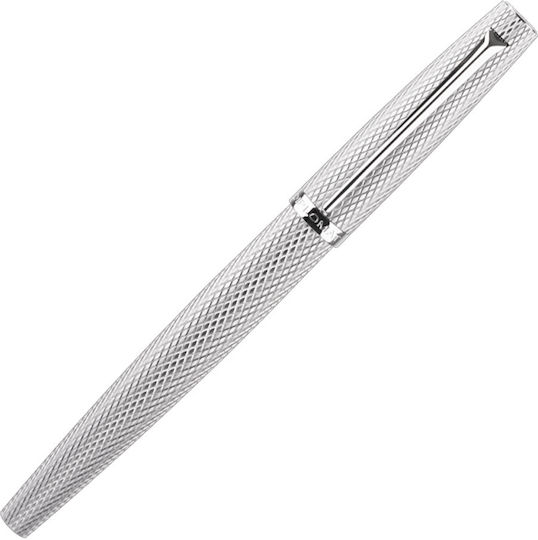 Diplomat Viper Silver Guilloche Fountain Pen