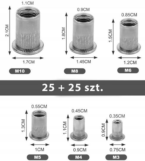 Set Cutie Cu Nuci 300 Bucăți