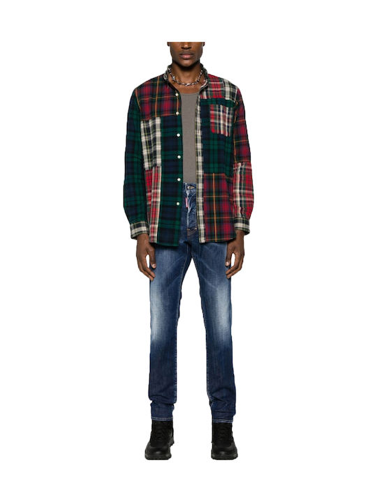 Cool Guy Pantaloni Jeans pentru Bărbați Albastru