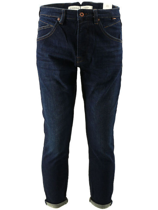 Alex Ανδρικό Παντελόνι Τζιν με Relaxed Tapered Εφαρμογή Mid Blue Denim
