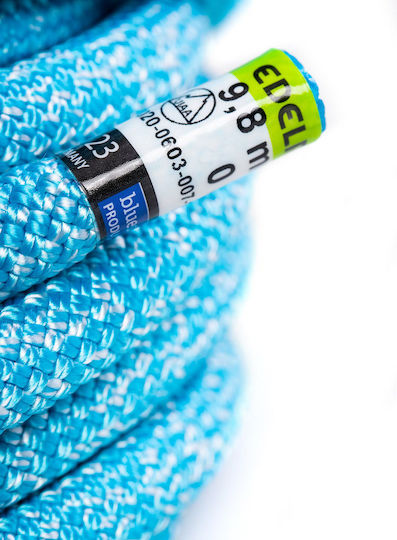 Edelrid Dynamisches Kletterseil mit Länge 70m Blau