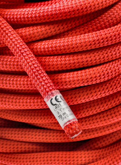 Beal 124713 Dynamic Climbing Rope with Length 70m Orange