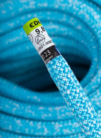 Edelrid Динамично Въже За Планинарство С Дължина 60м Синьо