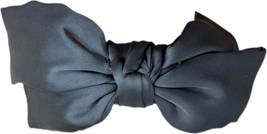 Headband Dark Gray Bow
