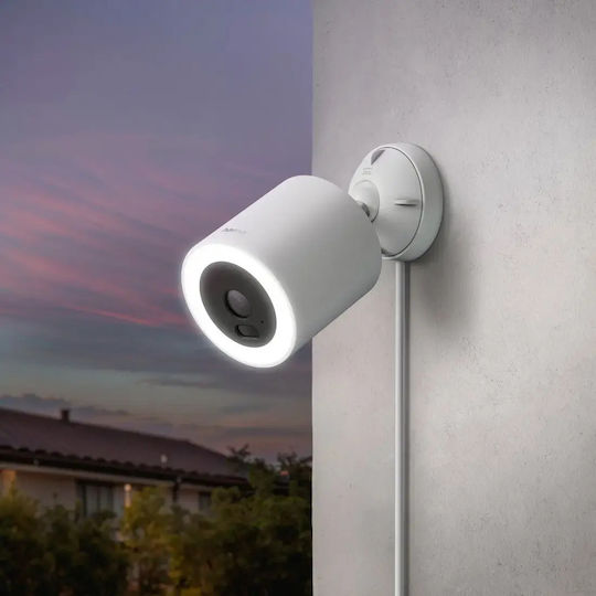 HAMA 01386989 IP Surveillance Camera Wi-Fi Waterproof Battery Powered with Microphone