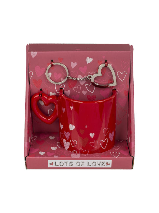 ArteLibre ‘love’ Κούπα Κεραμική 380ml 2τμχ