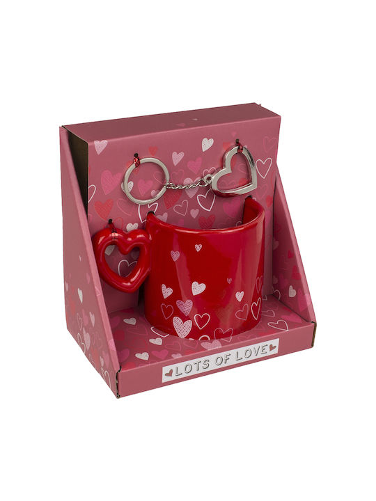 ArteLibre ‘love’ Κούπα Κεραμική 380ml 2τμχ