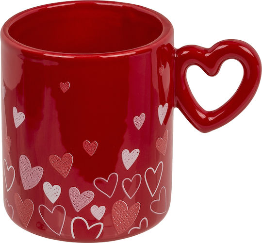 ArteLibre ‘love’ Ceramic Mug 380ml 2 Pieces