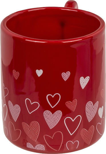 ArteLibre ‘love’ Ceramic Mug 380ml 2 Pieces