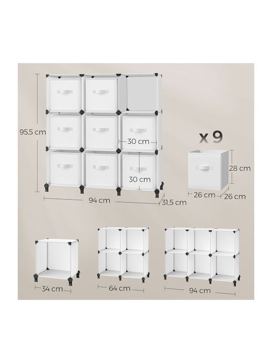Δαπέδου Λευκή 30x30x30εκ.