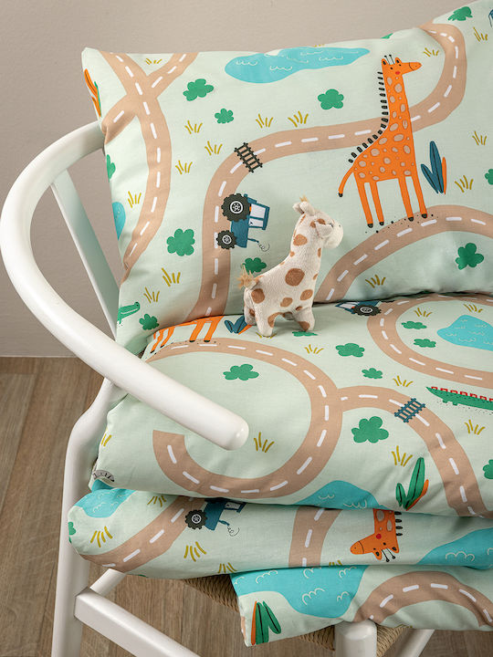 Palamaiki Elektrisches Gitarren Baby Bettlaken Für Krippe Baumwolle Angepasst My Kingdom Mehrfarbige 70x140cm