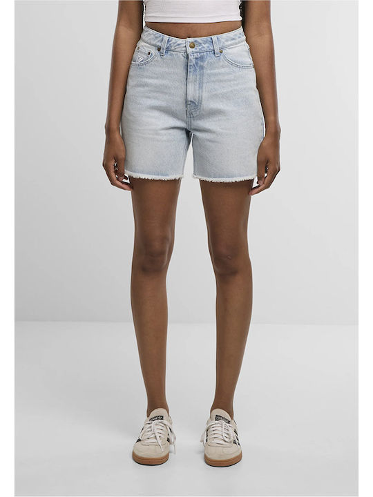 Karl Kani Women's High Waist Shorts Blue