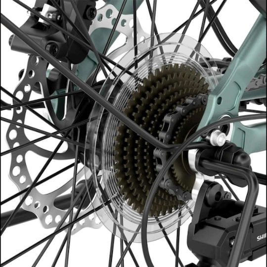 Urbano 1 26" Green Electric Bicycle