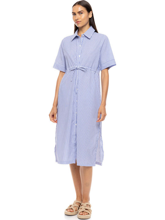 Pink Label Damenbademode Kleid Blau