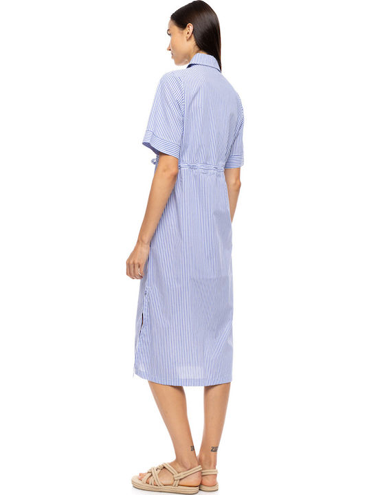 Pink Label Damenbademode Kleid Blau