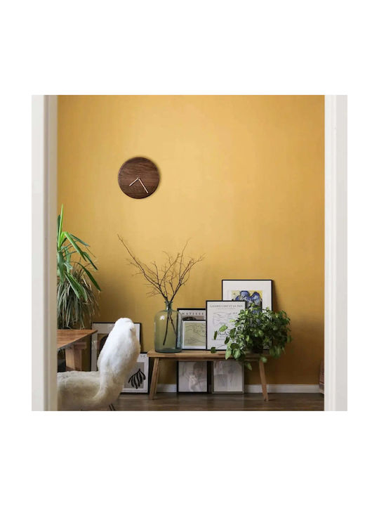 Phos & Gaia Silent Wooden Wall Clock