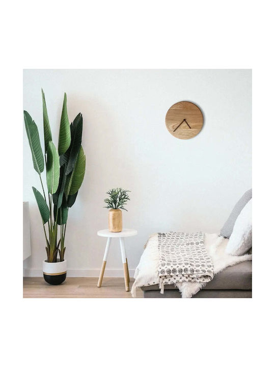 Phos & Gaia Silent Wooden Wall Clock