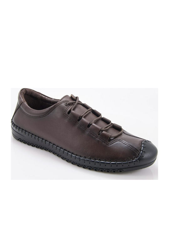 Leder Herren Freizeitschuhe Anatomisch Burgundische