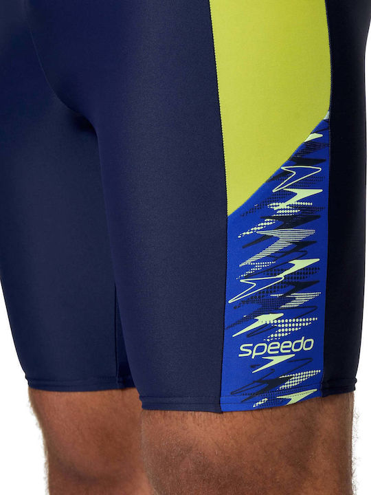 Speedo Dive Αγωνιστικό Jammer Μαγιό Μπλε