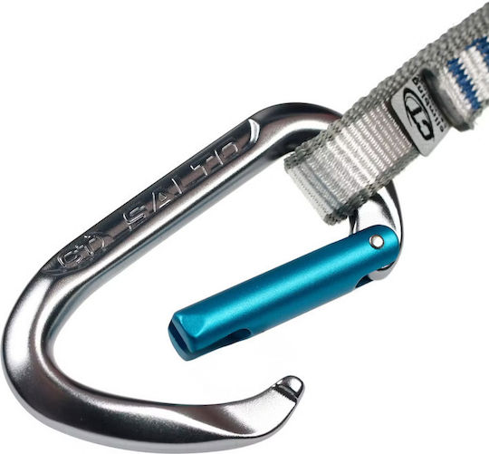 Climbing Technology Skylotec Salto Set Ny 12 Cm 6 Bucăți Quickdraws Titanium Electric Blue
