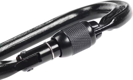 Petzl Vulcan Carabinier Cu Închidere Cu Șurub Negru