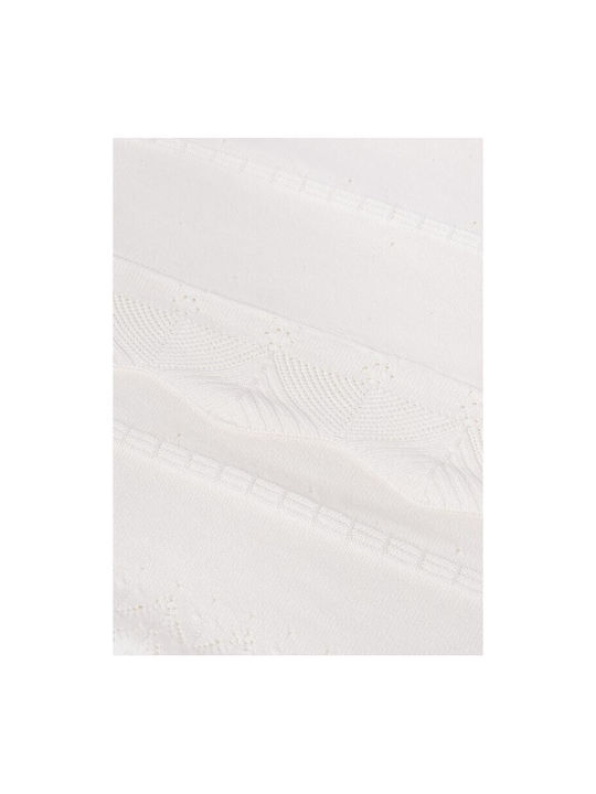 Mayoral Knitted Nursery Swaddling Blanket Ecru 90x90cm