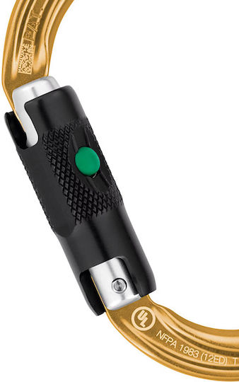 Petzl Am'd Ball-lock Катарабинер За Катерене Златен