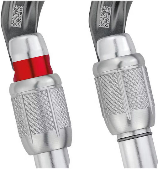 Petzl William Ball-lock Kletterkarabiner Gold