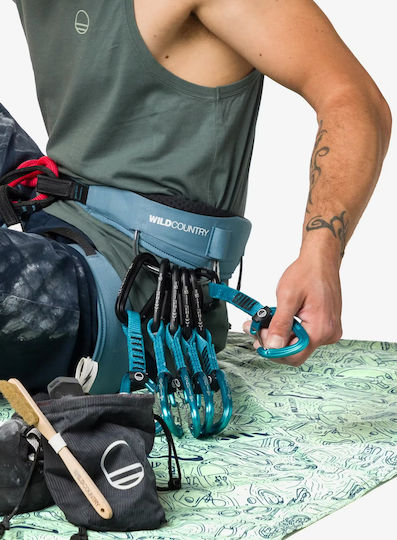 Wild Country Wildhybrid Quickdraw Climbing Express 12 Cm Black Turquoise
