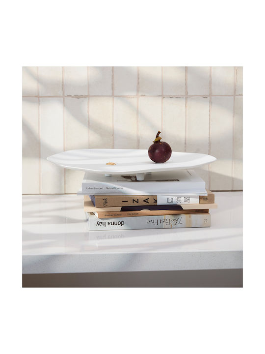 Raeder Round Serving Bowl Made of Porcelain White with a Diameter of 39cm
