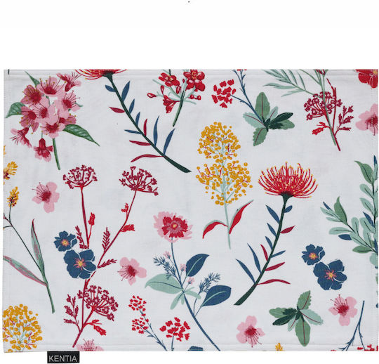 Kentia Σουπλά Υφασμάτινο Λευκό 45x33cm 4τμχ Kentia Σουπλά Υφασμάτινο Λευκό 45x33cm 4τμχ